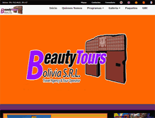 Tablet Screenshot of beautytoursbolivia.com